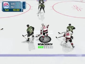 NHL 2001 screen shot game playing